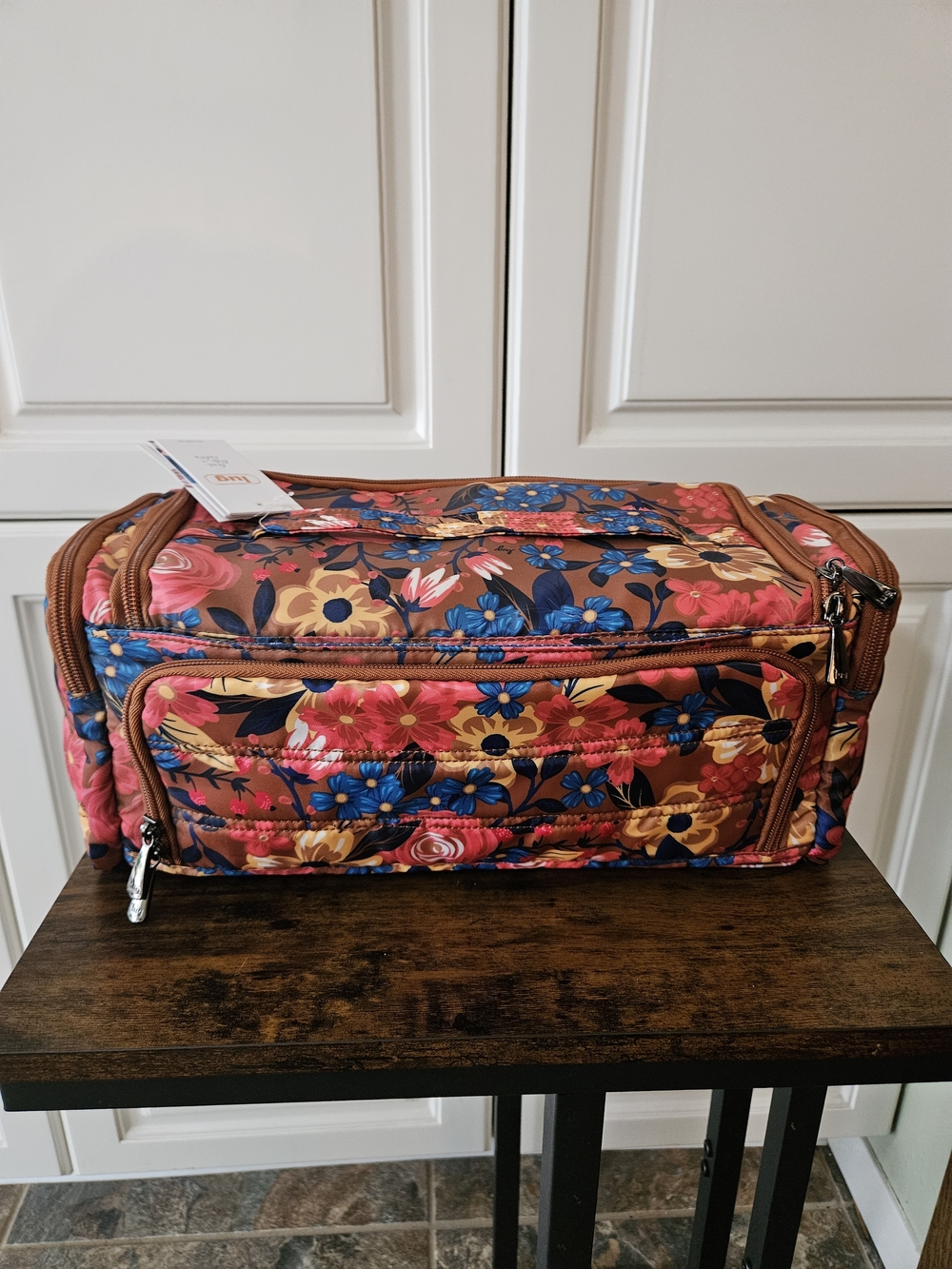 lug 3-Piece Cosmetic Case Set - Trolley XL, Dolly, Parasail in Whimsy Copper - Picture 4 of 13